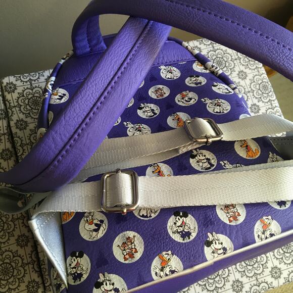 Disney Parks Loungefly backpack - Purple 100th Anniversary Limited Edition main image 11